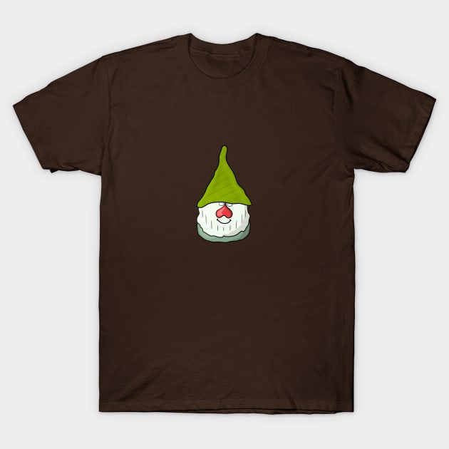 Garden Gnome T-Shirt by DoodleSwarm